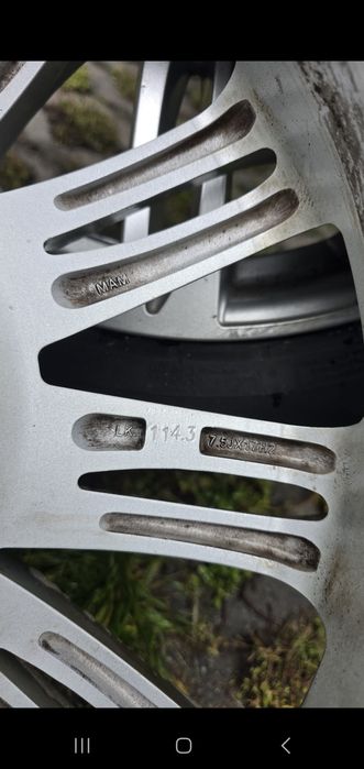 Jante de 17 + anvelope pirelli de vara 215 45 r17 cu dot 2024