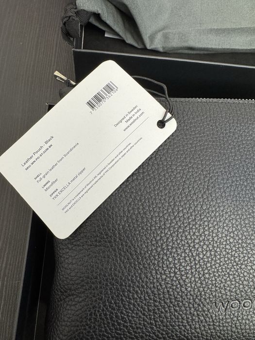 Geantuta WOOLNUT, din piele premium