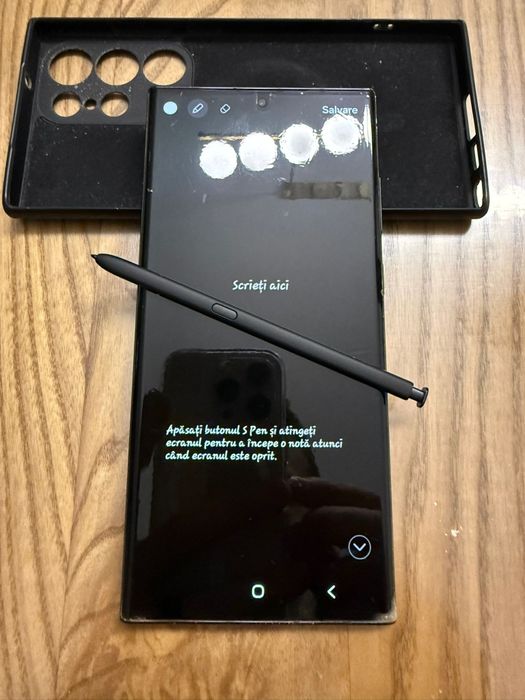 Samsung Galaxy S23 Ultra 256GB – Phantom Black – Stare excelentă!