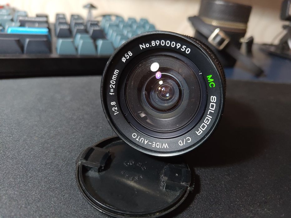 Soligor 20mm 2.8 Canon fd