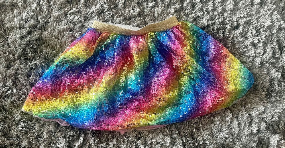 Fusta cu paiete fetita- 2-4 ani