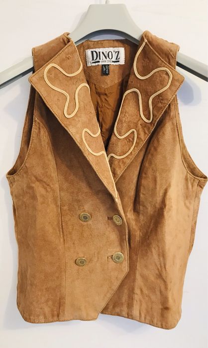 Vesta de dama din piele naturala