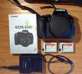 Canon EOS 650D (body) + Adaptor WiFi EZshare+MicroSD Samsung EVO 32GB