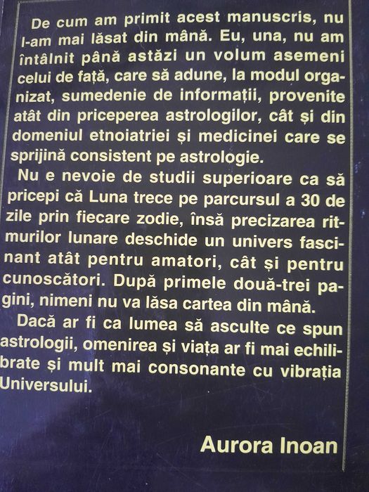 RARA,Puterea Lunii influenta astrala armonie ritmurile lunii terapie