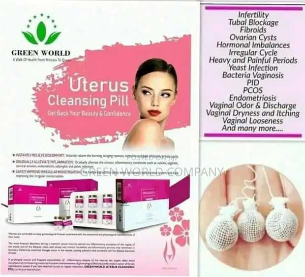 Uterus Cleansing Pill 6 Ovule Intravaginal FitoBilute Tratare Curatare