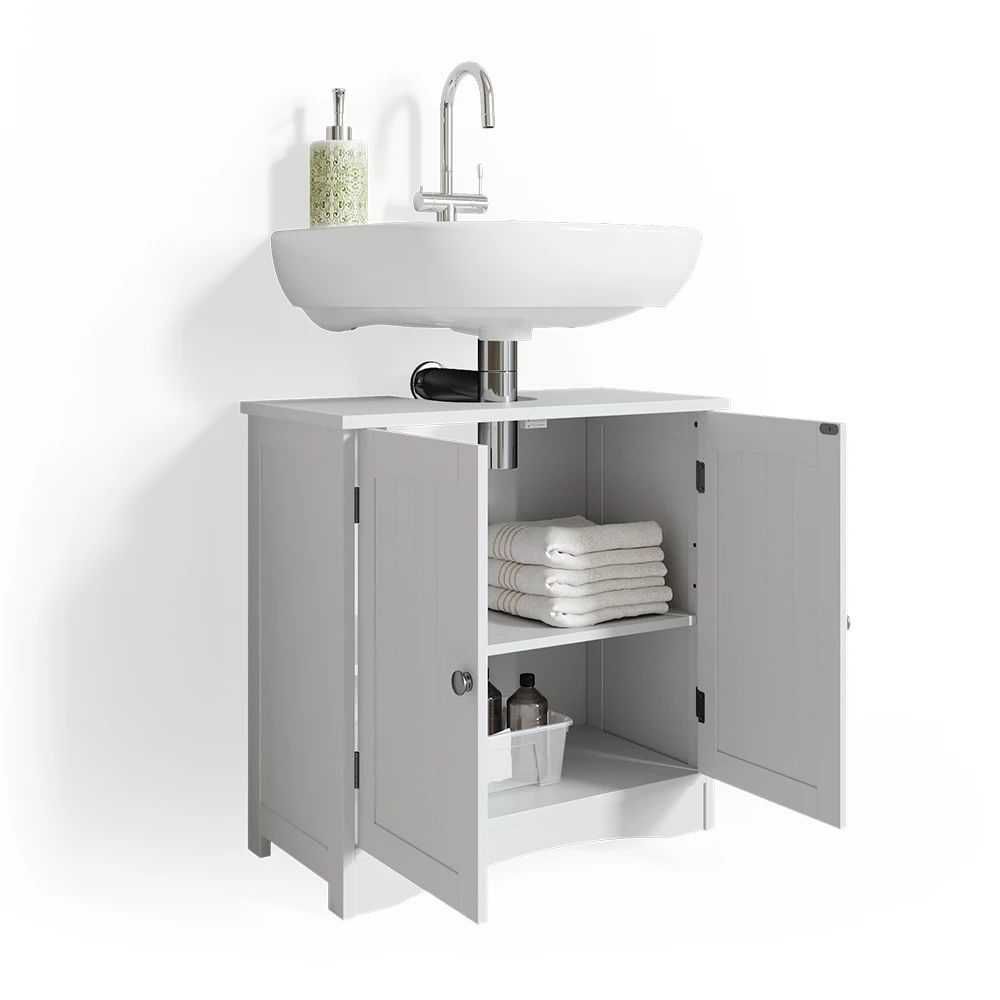 Долен шкаф за мивка Vicco бял 60 x 60 см, Bianco