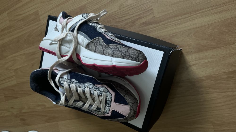 Gucci Laiton Pink Sole marimea 39