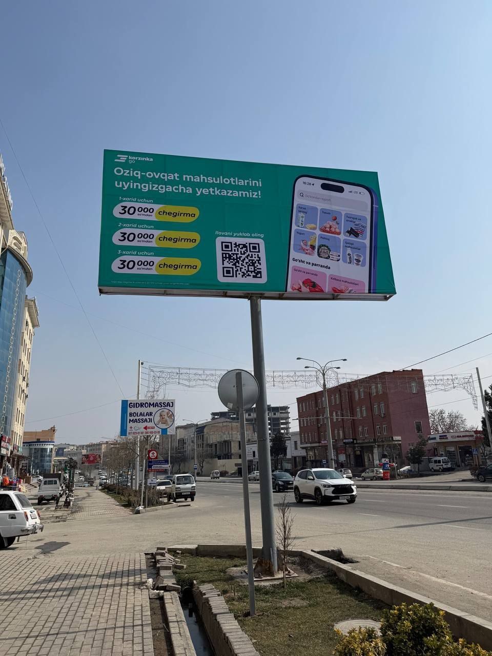 Led ekran va bilbordlarda reklama