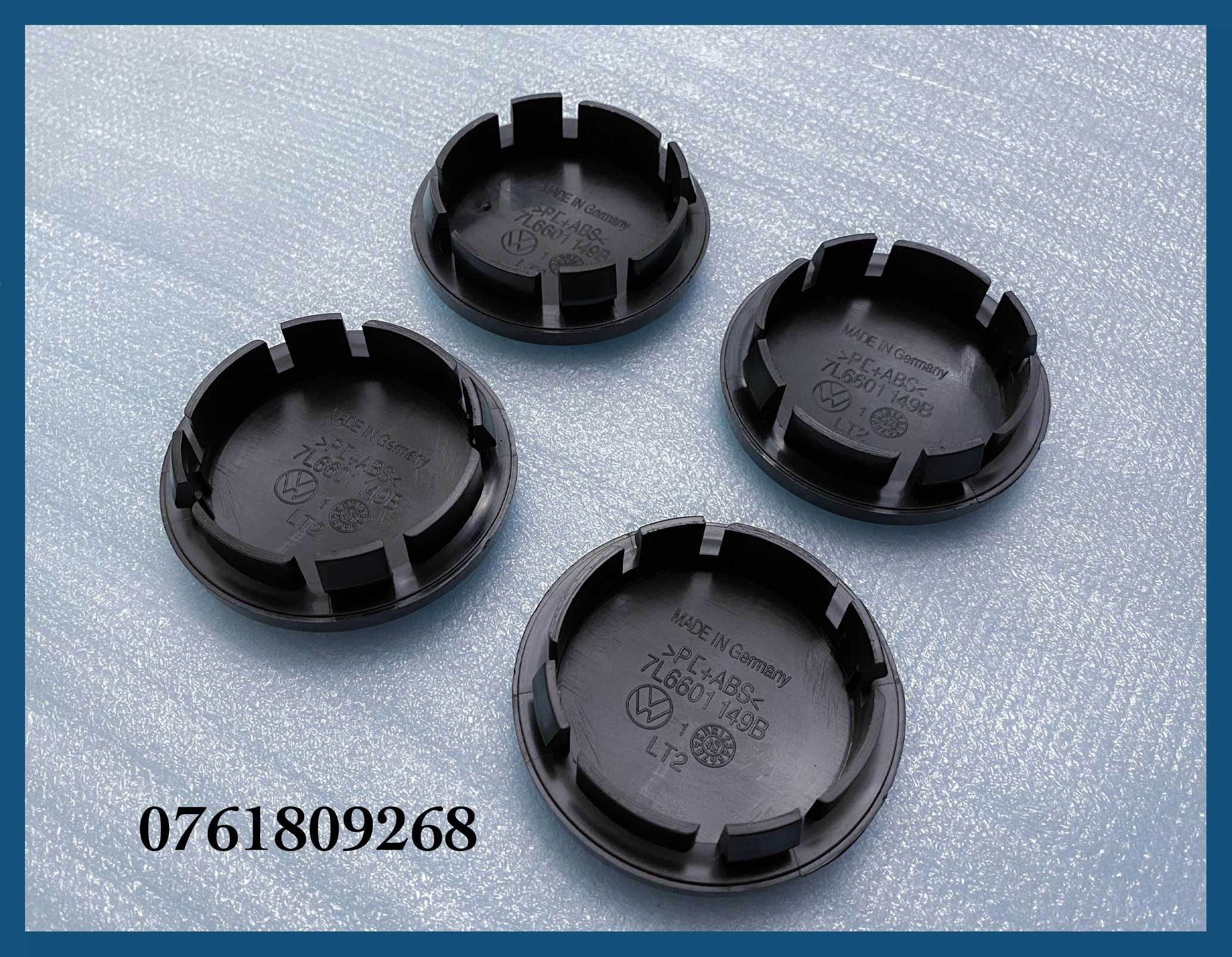 Set 4 capace 70mm 7L6601149B jante aliaj VW Touareg Transporter