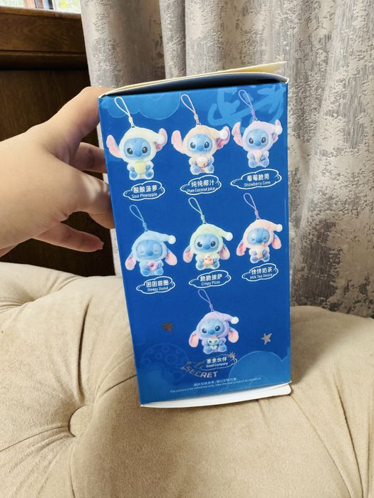 Labubu stitch cu accesoriu Miniso Disney