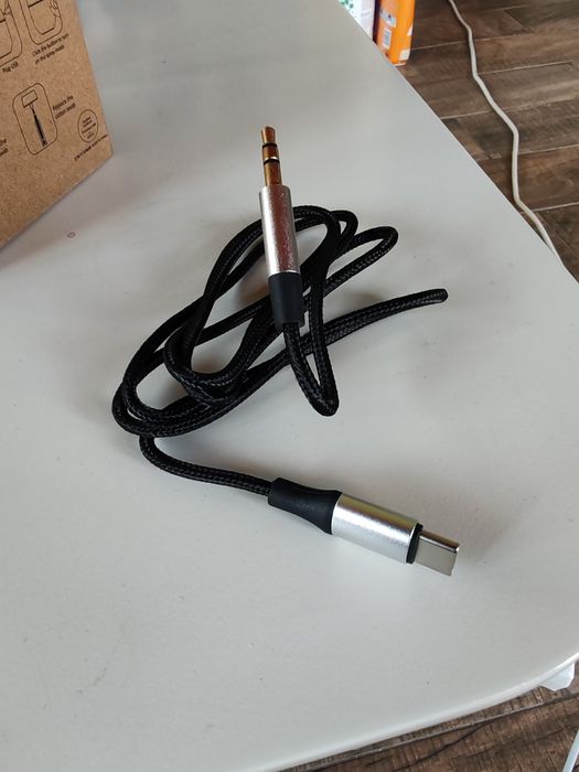 Cablu auxiliar mufa C și Jack