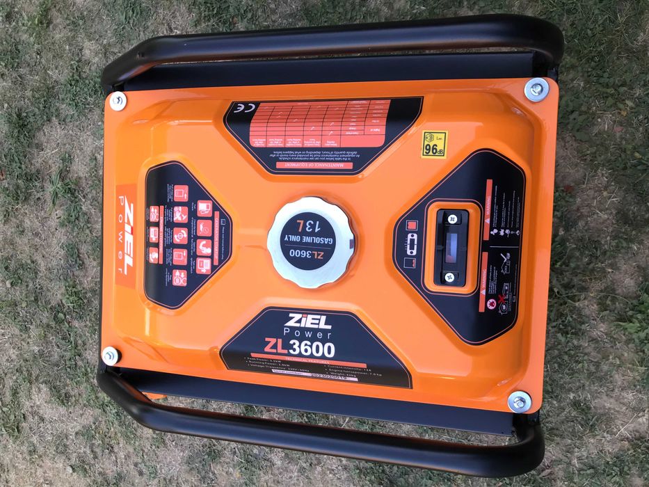 Бензинов Генератор ZIEL Power ZL3600 – 3.5kW / 2.8kW,нов
в гаранция