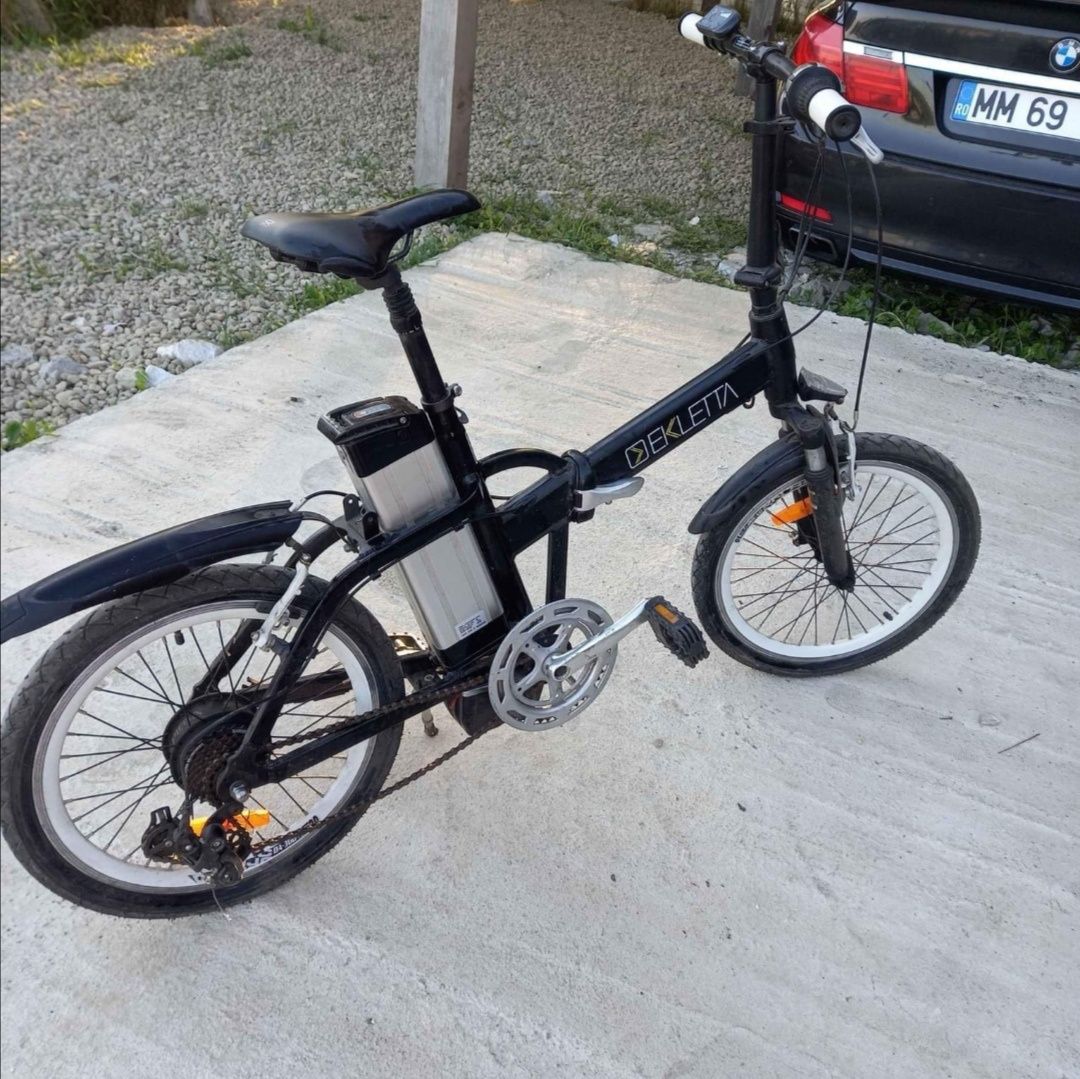 Bicicleta Electrica Ekletta Pliabila 36V-10Ah