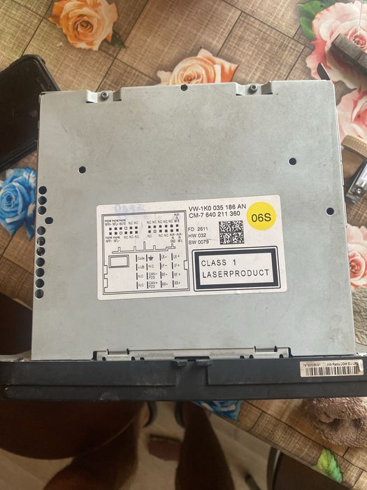 Radio cd volkswagen  golf 6