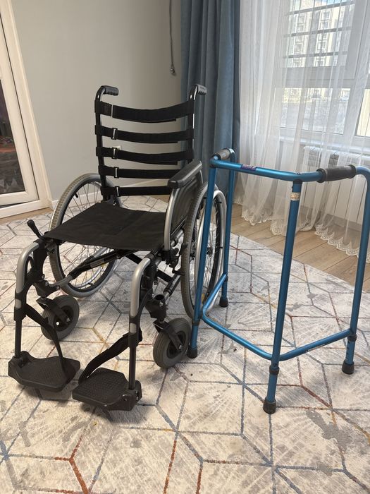 Инвалидная коляска ottobock+ходунки