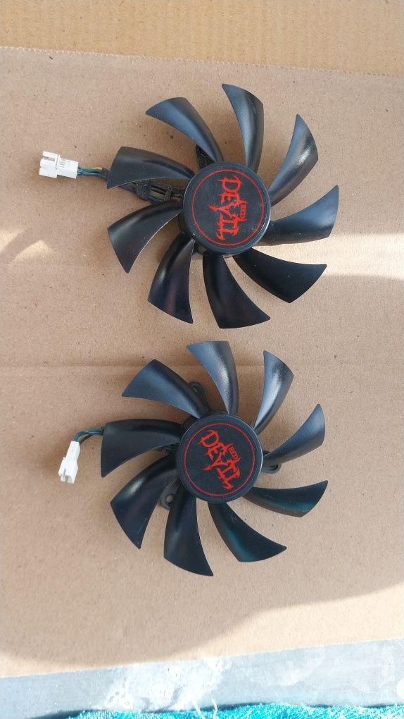 Ventilatoare placa video PC, Powercolor RX, GTX 85mm