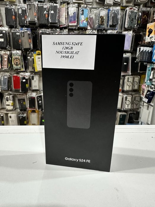 iSellStore Vâlcea: Samsung Galaxy S24 FE 5G  Nou Sigilat - 128GB