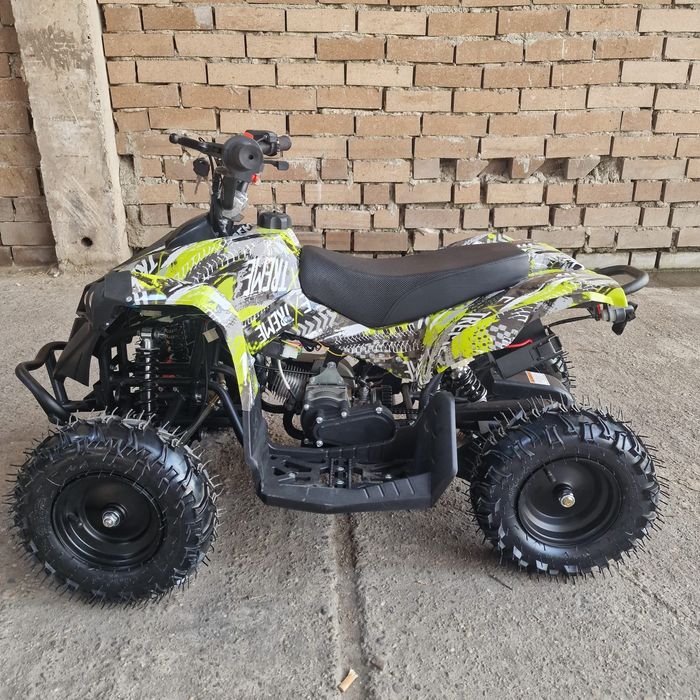 Atv 49  cc pornire la buton și sfoară Pentru copii 3-10 Nou  KXD