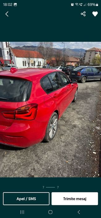 Dezmembrez Bmw seria 1 F20 facelift 2016