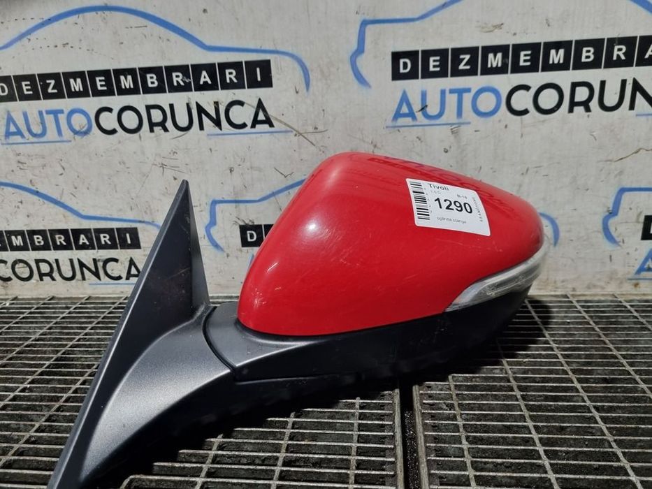 Oglinda stanga SsangYong Tivoli 2015 - 2019 4 Usi Flaming Red Pear RAM (1290) Rabatabile ...