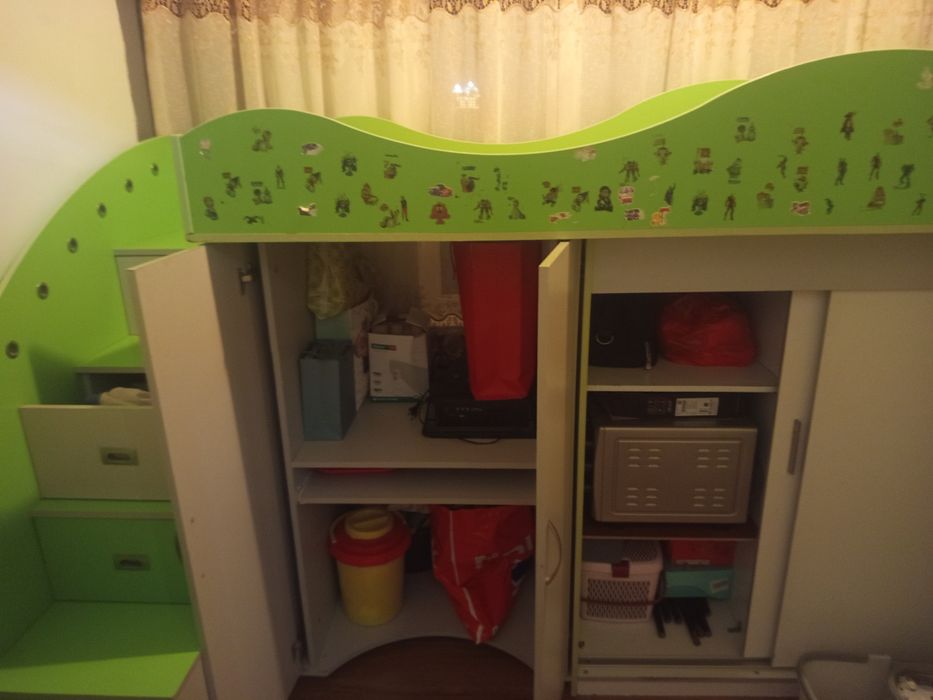 Кровать 2в1 шкаф