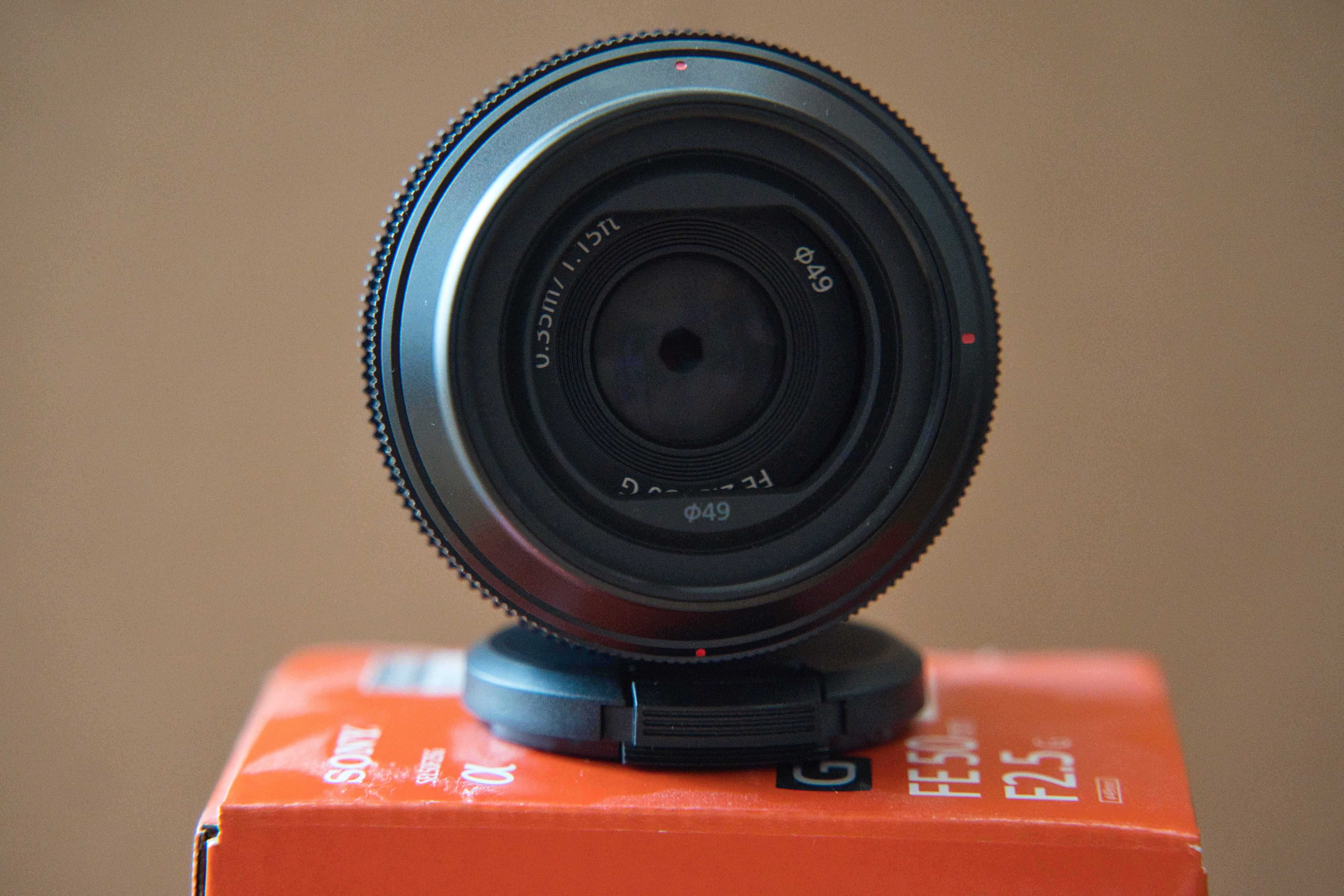 Obiectiv foto Sony FE 50mm F2.5 + filtru ND 2-1000 cadou
