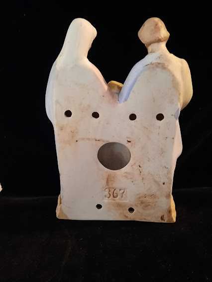 figurina veche Sfânta Familie