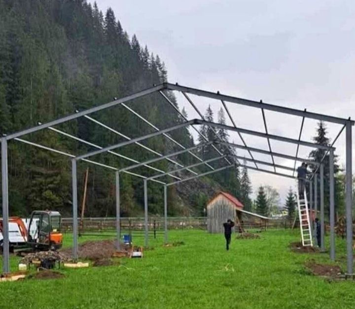 Vând hala metalica 8x15x4 din profil inp pret 4500 de euro