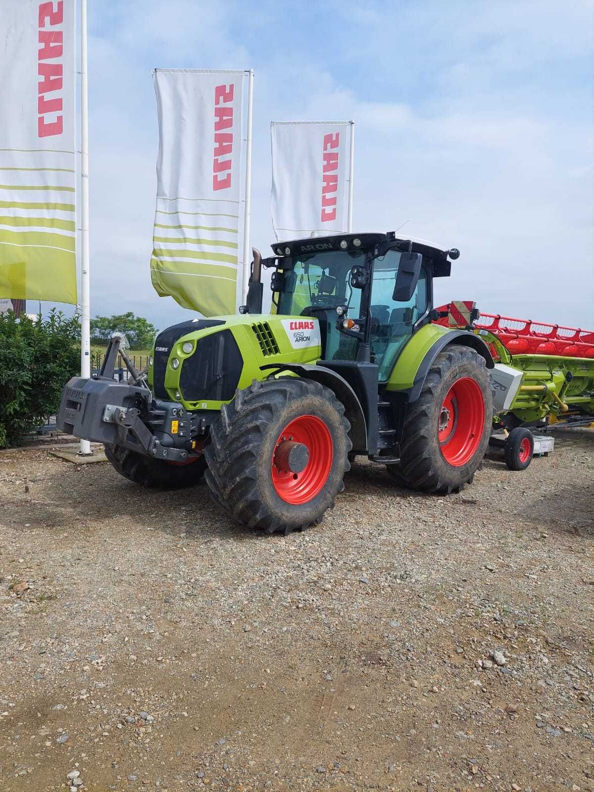 Tractor CLAAS Arion 650- GPS S10- PROMOTIE