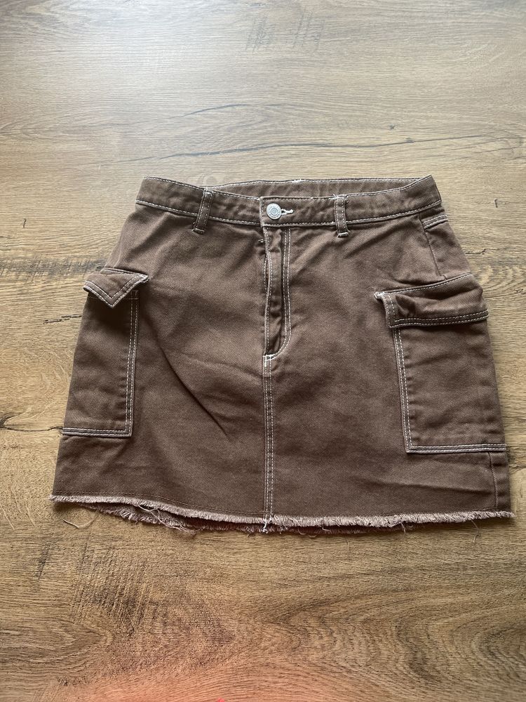 Дамска кафява пола H&M
