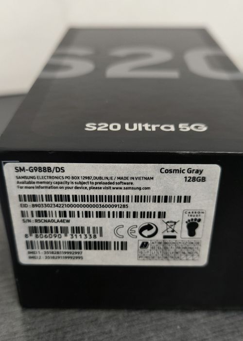 Samsung S20 Ultra 5gG