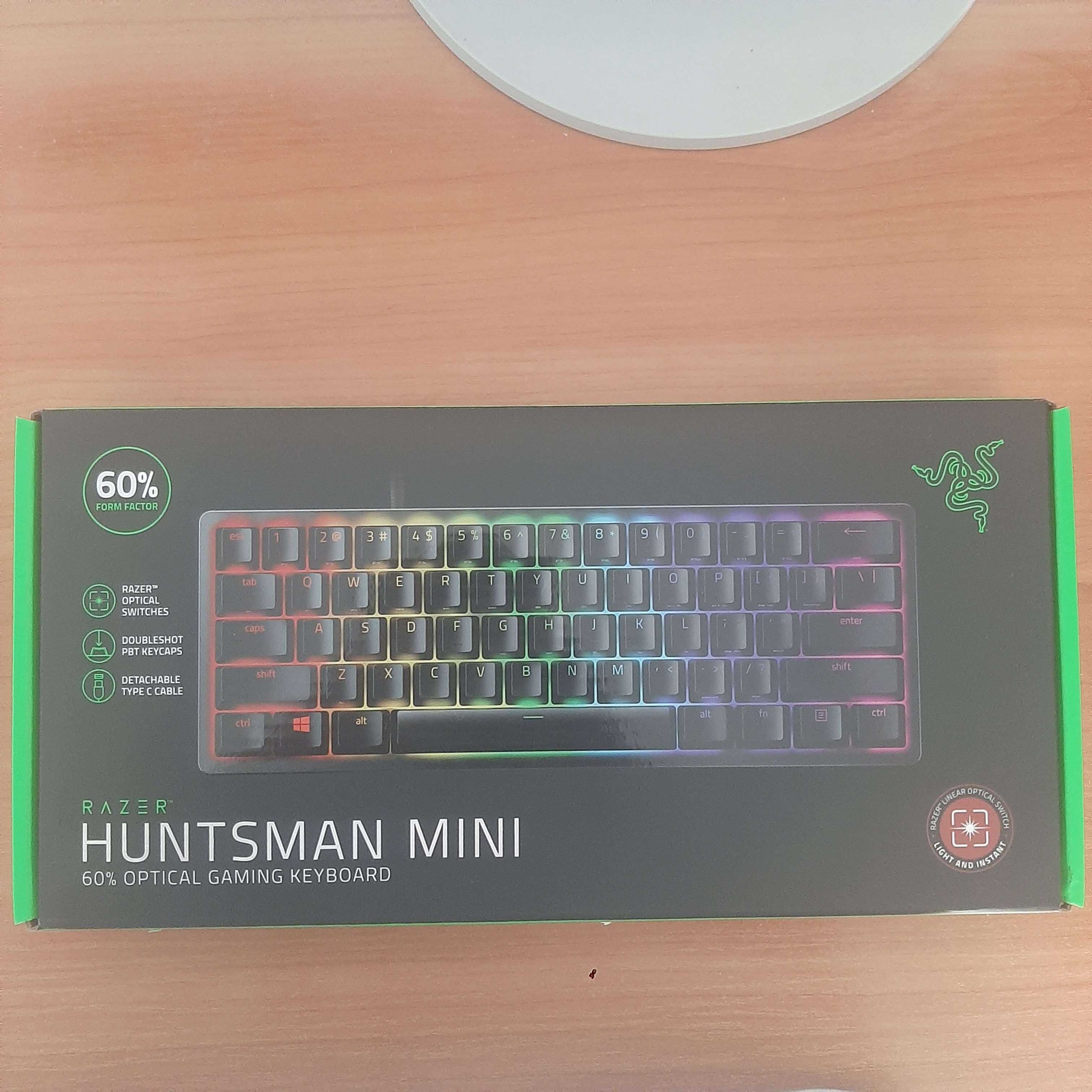 Механична клавиатура Razer - Huntsman Mini, Optical Red, черна
