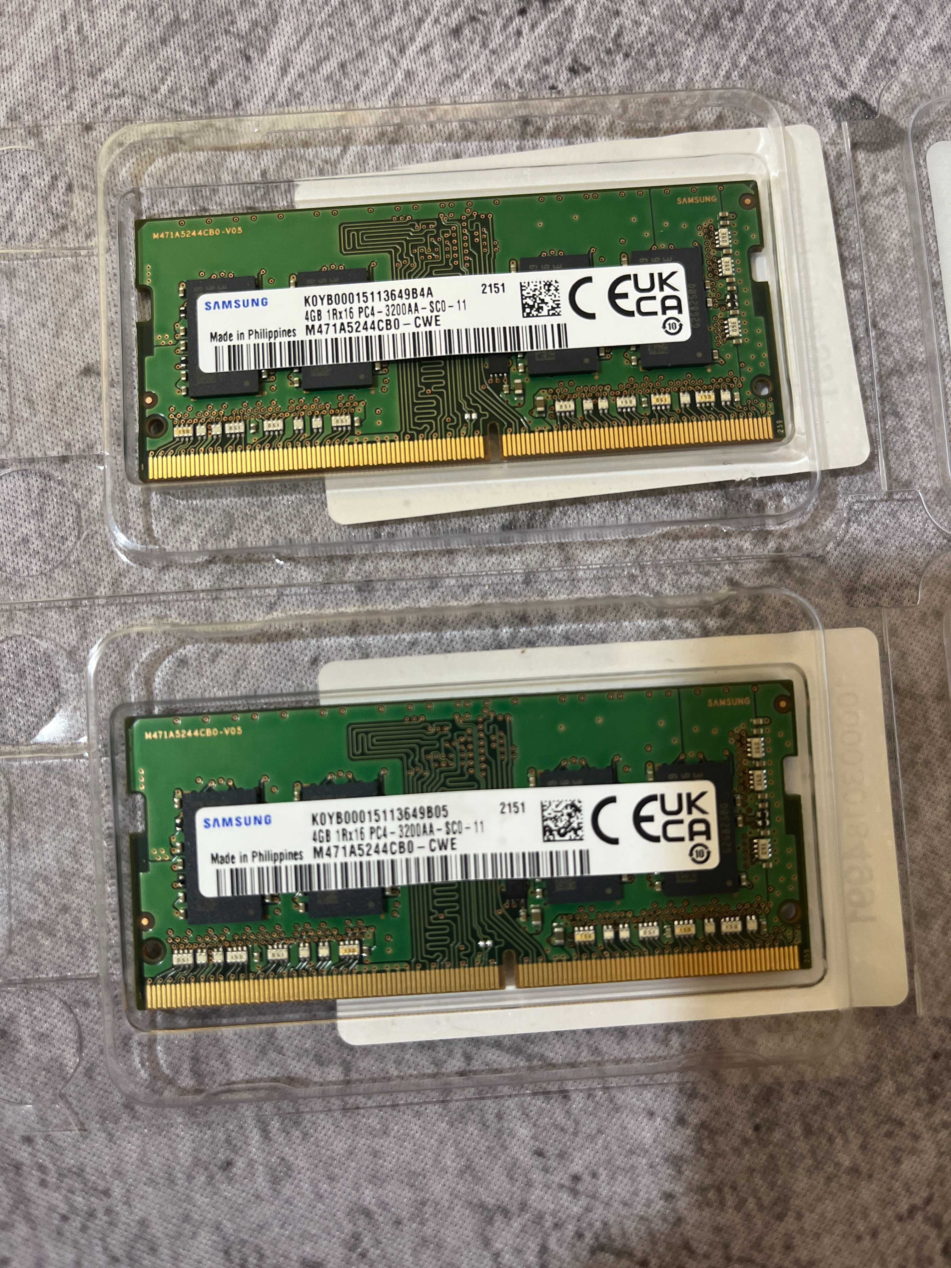 DDR4-3200MHz 4GB RAM ОЗУ SAMSUNG для ноутбука