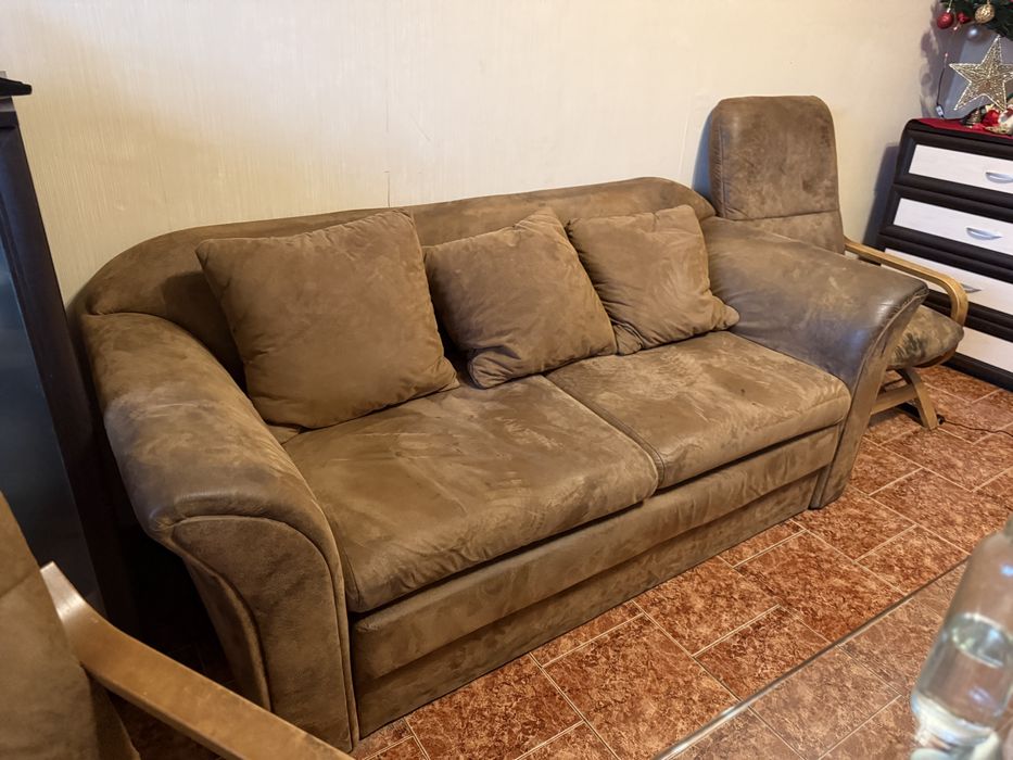Диван с 2 кресла
