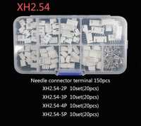 Set 150 conectori xh2.54 2 3 4 5 pini jst terminal