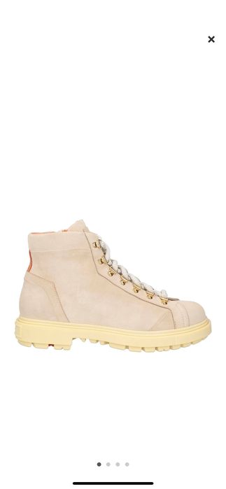 Santoni ботинки замша 44 размер
