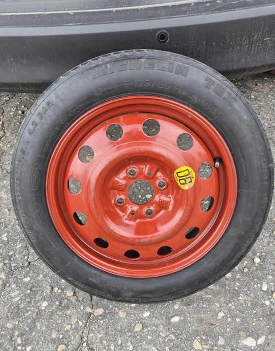 Резервна гума/патерица 15" 5X98mm - Fiat, Alfa Romeo, Lancia и др.