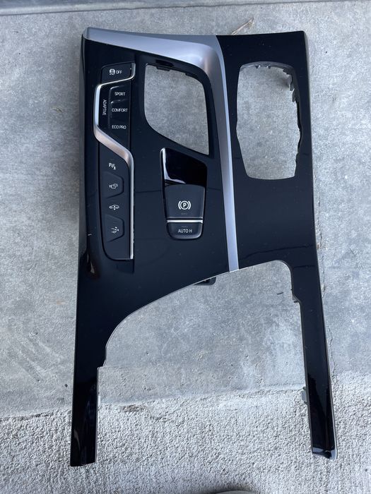 Trim consola bmw g30 g31 buton sport comfort eco parcare camera