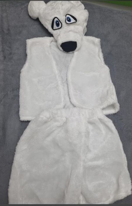 Новогодний костюм белого медведя