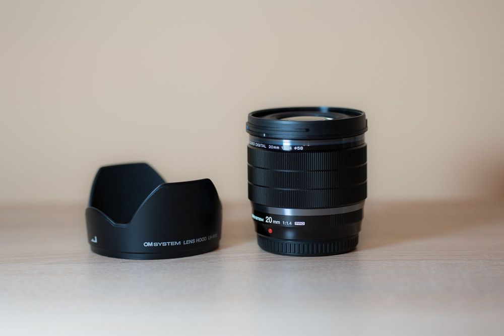 Obiectiv OM System 20mm F1.4 PRO | CA NOU