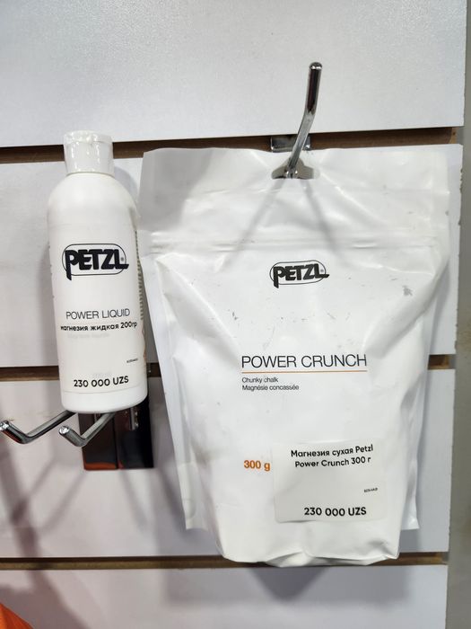 Petzl Магнезия сухая, жидкая, Power Crunch / Liquid, альпинизм, спорт