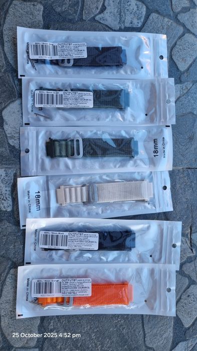 Lot 6 currele ceas Huawei 18mm