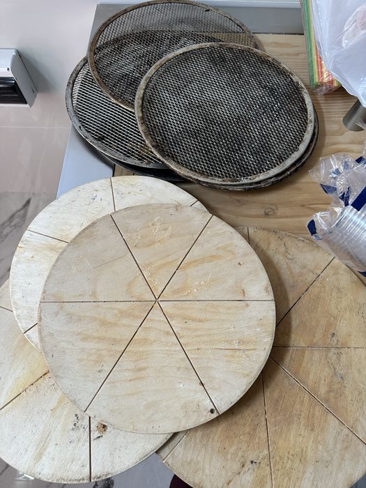 Сетка и доска для пиццы