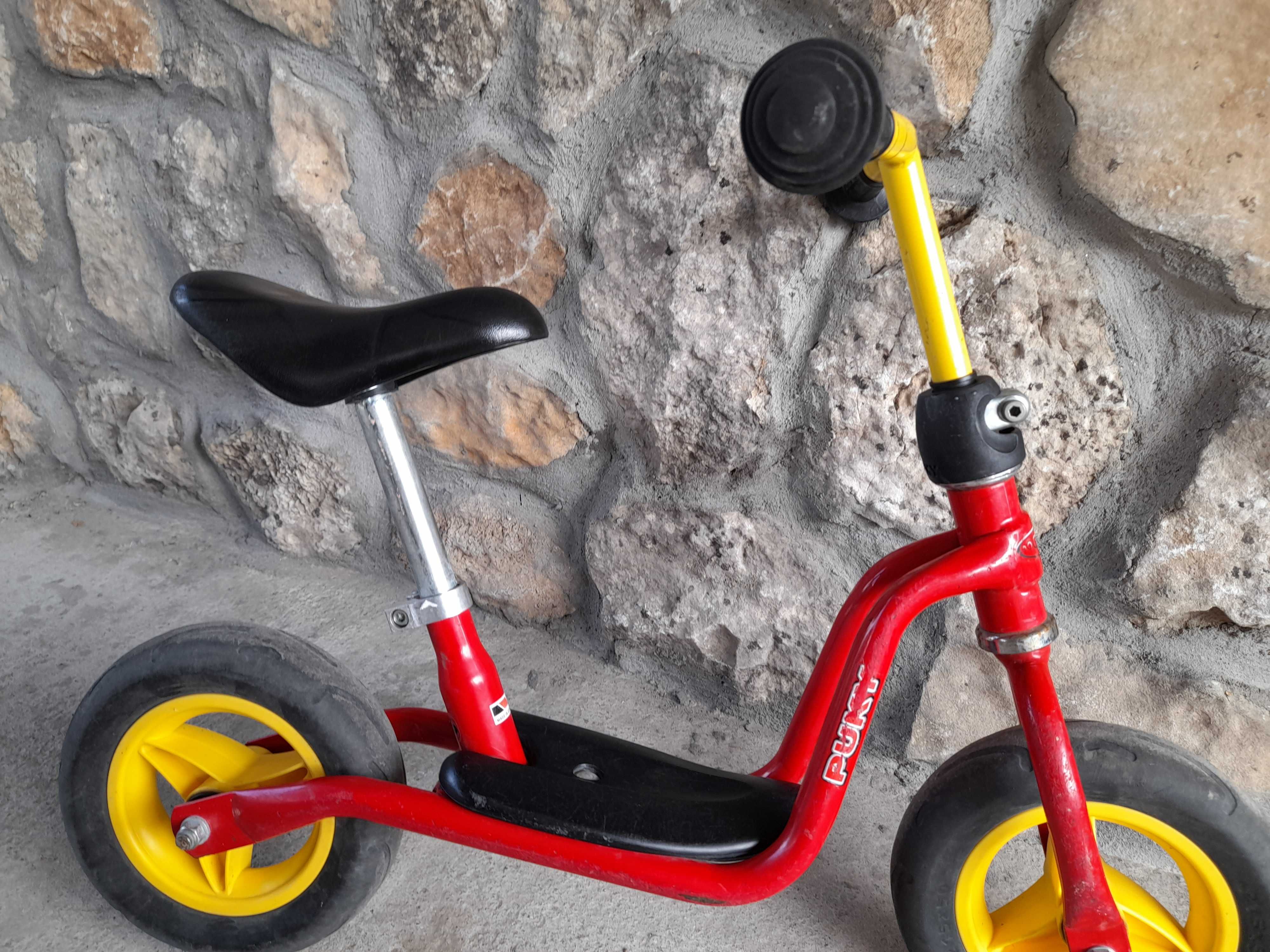 Велосипед за деца Puky червен
