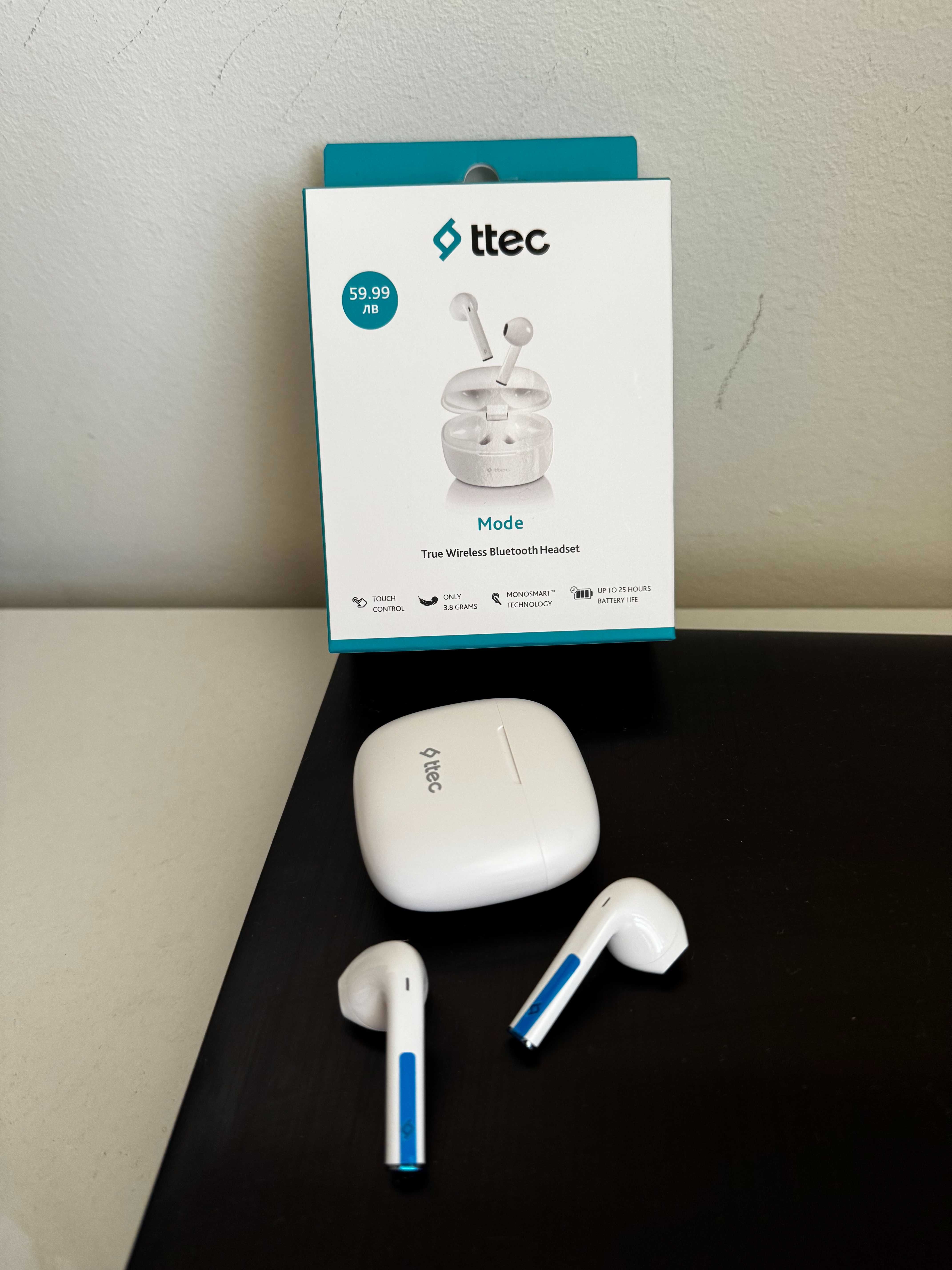 Слушалки TTEC - нови неразпечатани