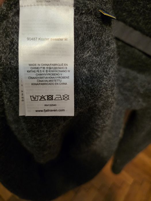 FJALL RAVEN pulover pentru bărbați marimea XL