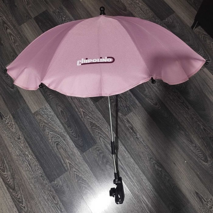 Розов Чадър за количка,Чиполино.   
 Слънцезащита UV 50+, Розов