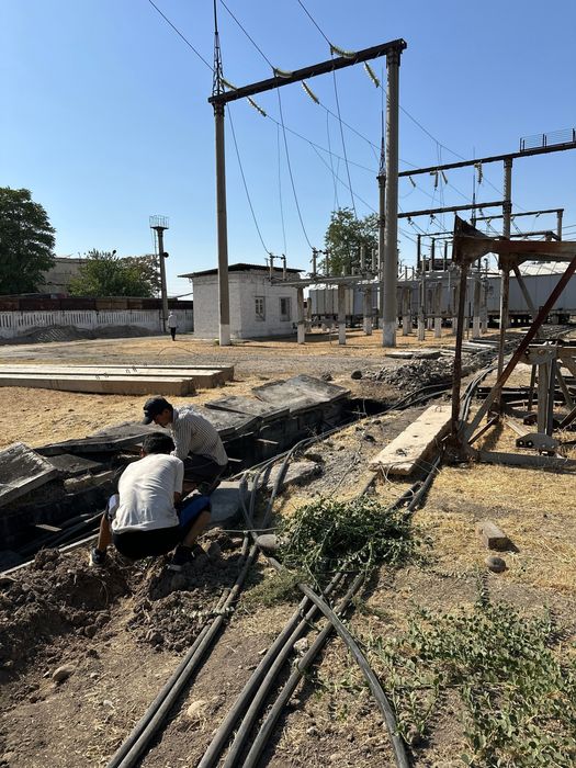 Траншеи для кабеля