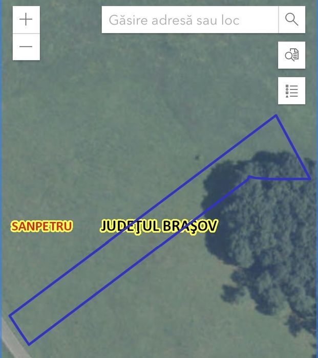 Sampetru Lempes 43:oo .m. Lempes. Proprietate langa padurea Lempes