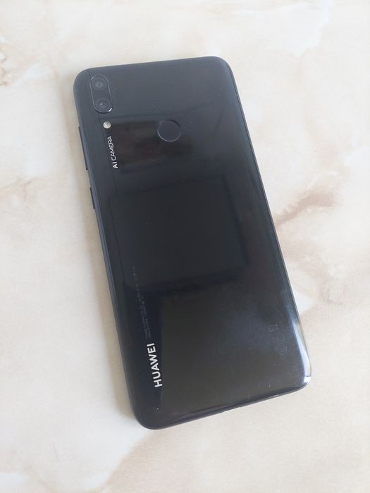 Vând Huawei Y7 2019 Black impecabil fără probleme, NEcodat /poze reale